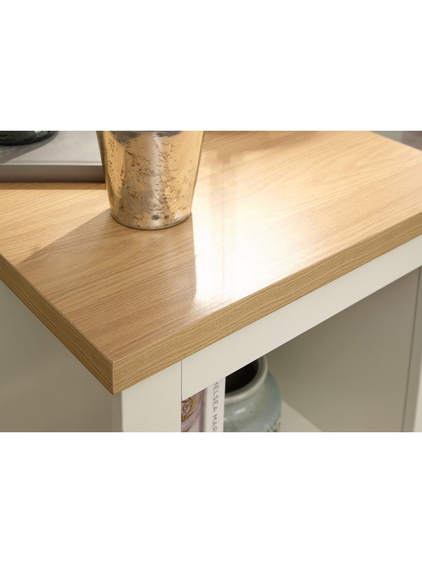  image of gfw-lancaster-side-table-with-shelf-cream