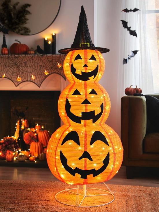 front image of very-home-light-upnbsppumpkin-stack-indooroutdoor-halloween-decoration