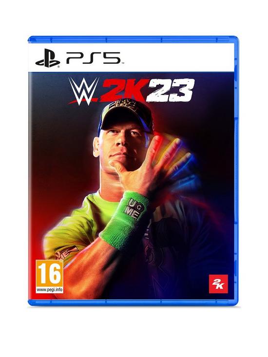front image of playstation-5-wwe-2k23