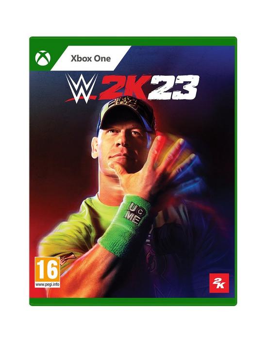 front image of xbox-one-wwe-2k23