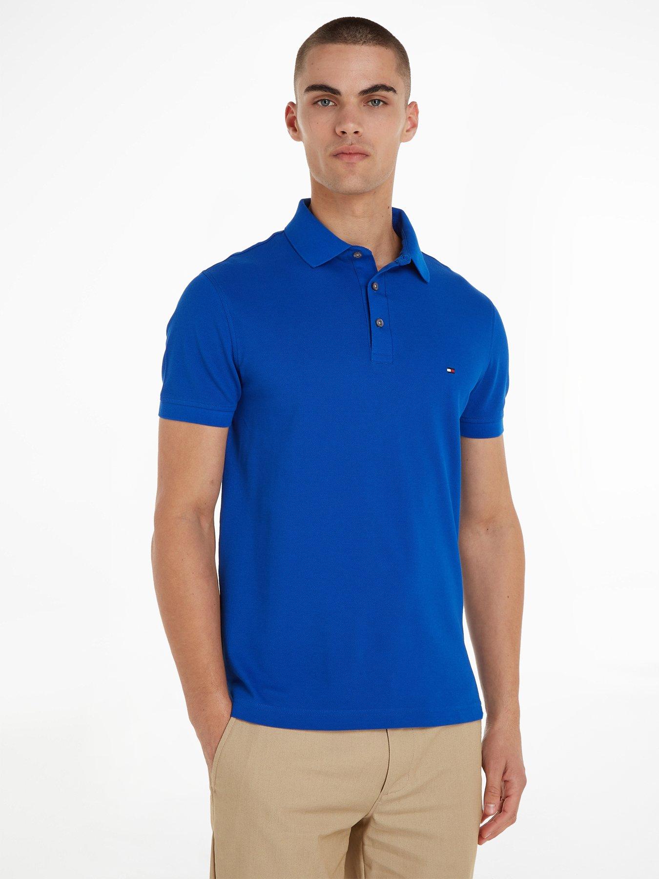 Blue | Men Polo | | 3XL polos Shirts T-shirts | &