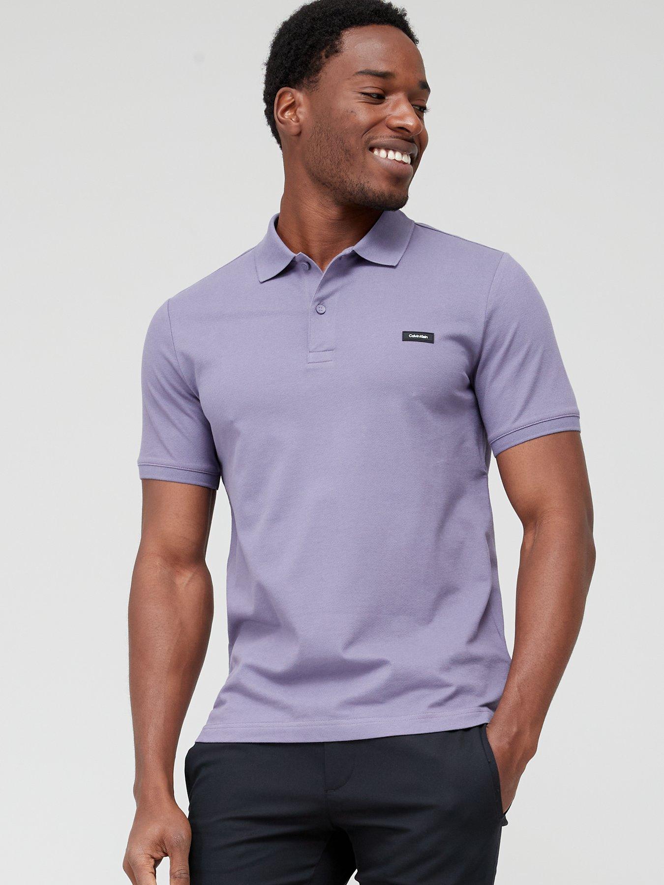 Calvin klein hotsell pique polo shirt