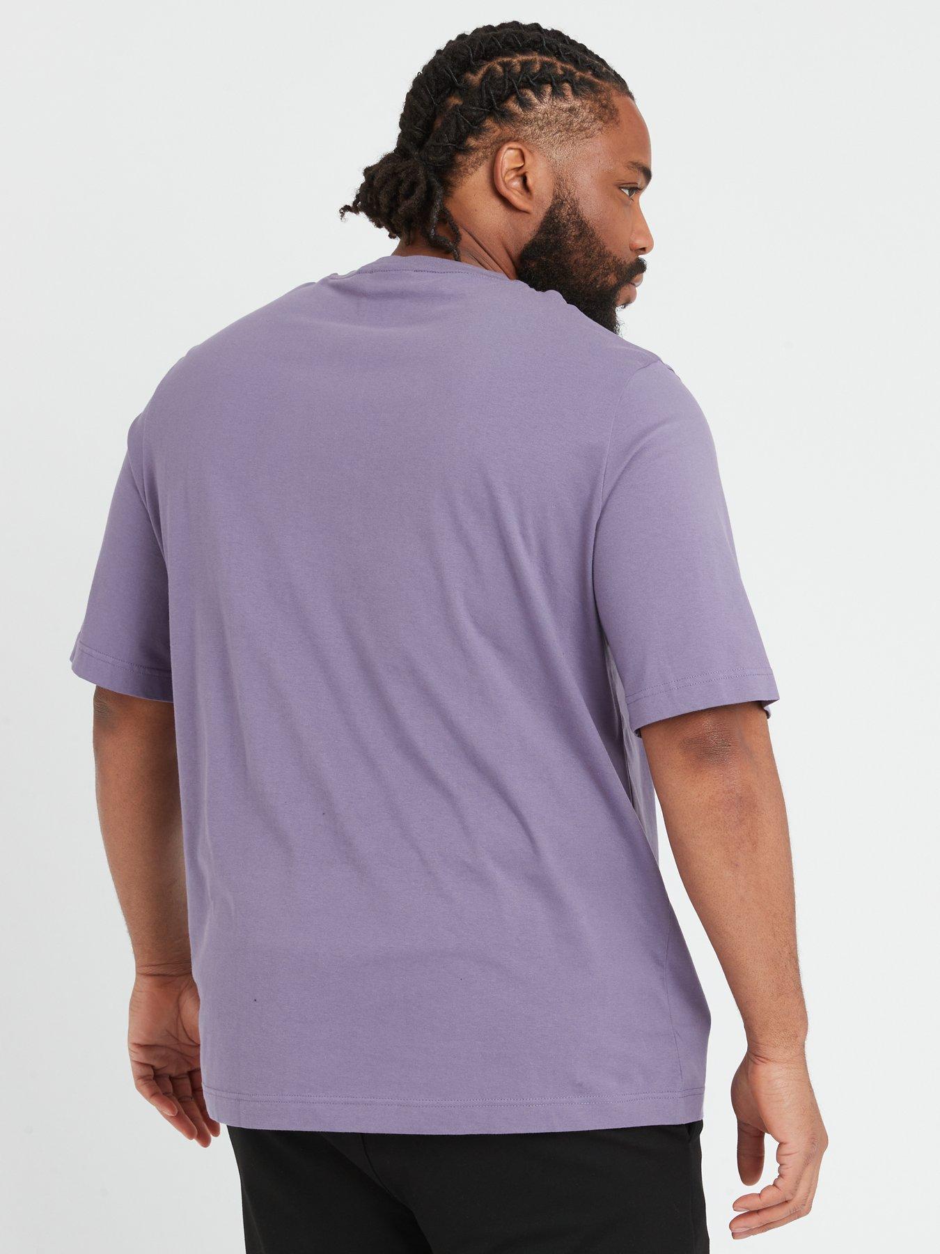 Calvin Klein Big & Tall Cotton Comfort Fit T-shirt - Purple