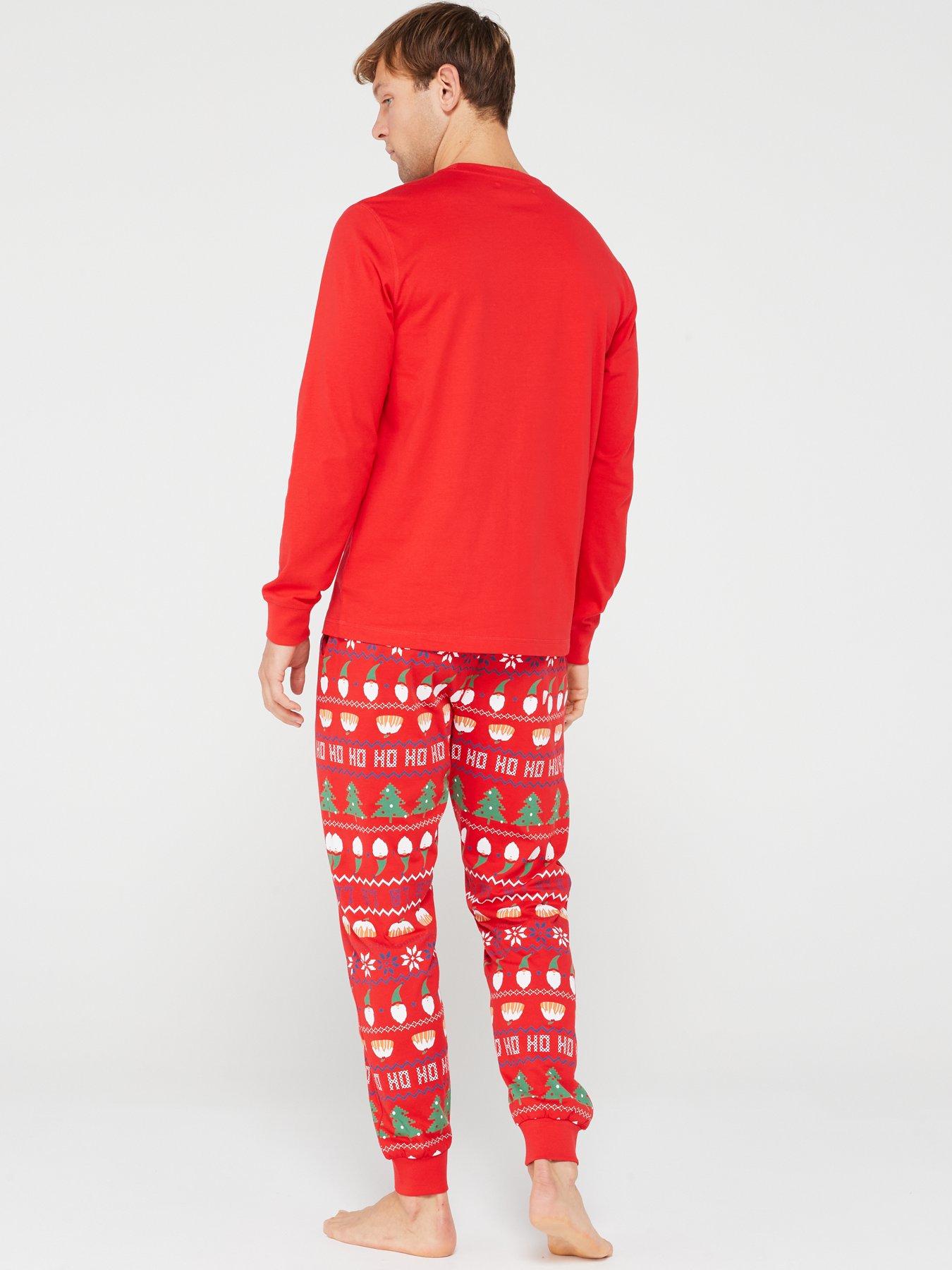 Mens christmas pudding pyjamas new arrivals