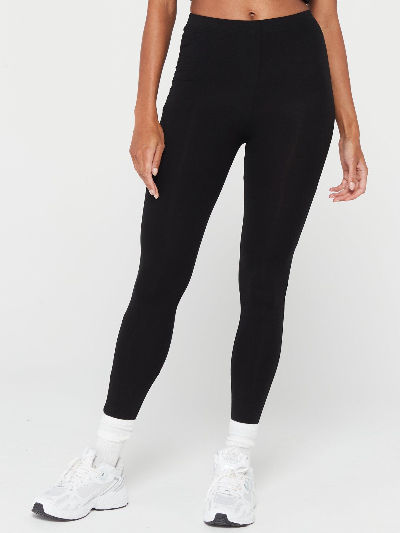 Image 1 of 6 of V by Very The Essential High Waist Legging&nbsp;- Black