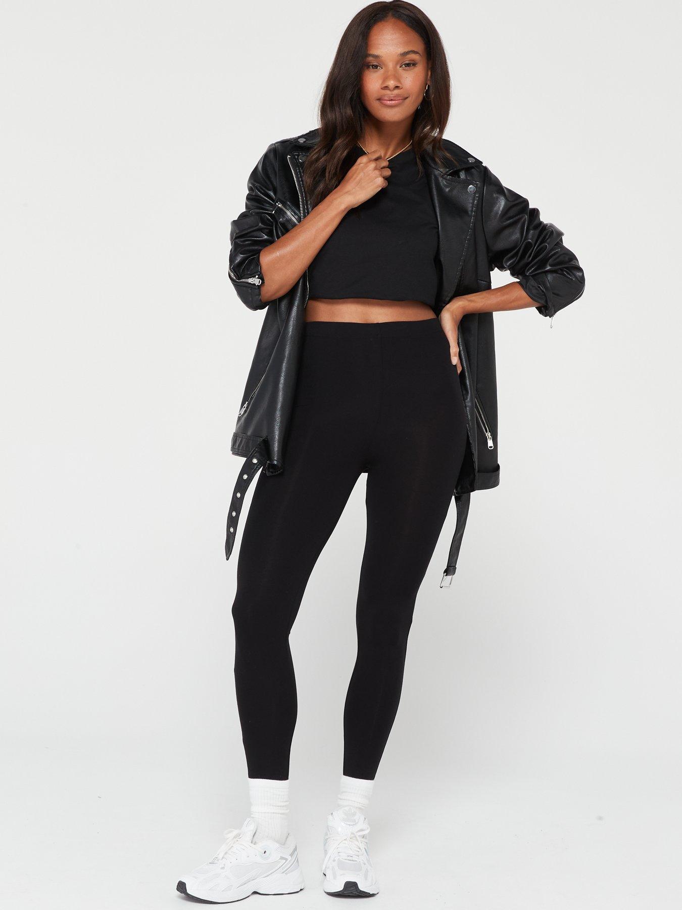 Image 5 of 6 of V by Very The Essential High Waist Legging&nbsp;- Black