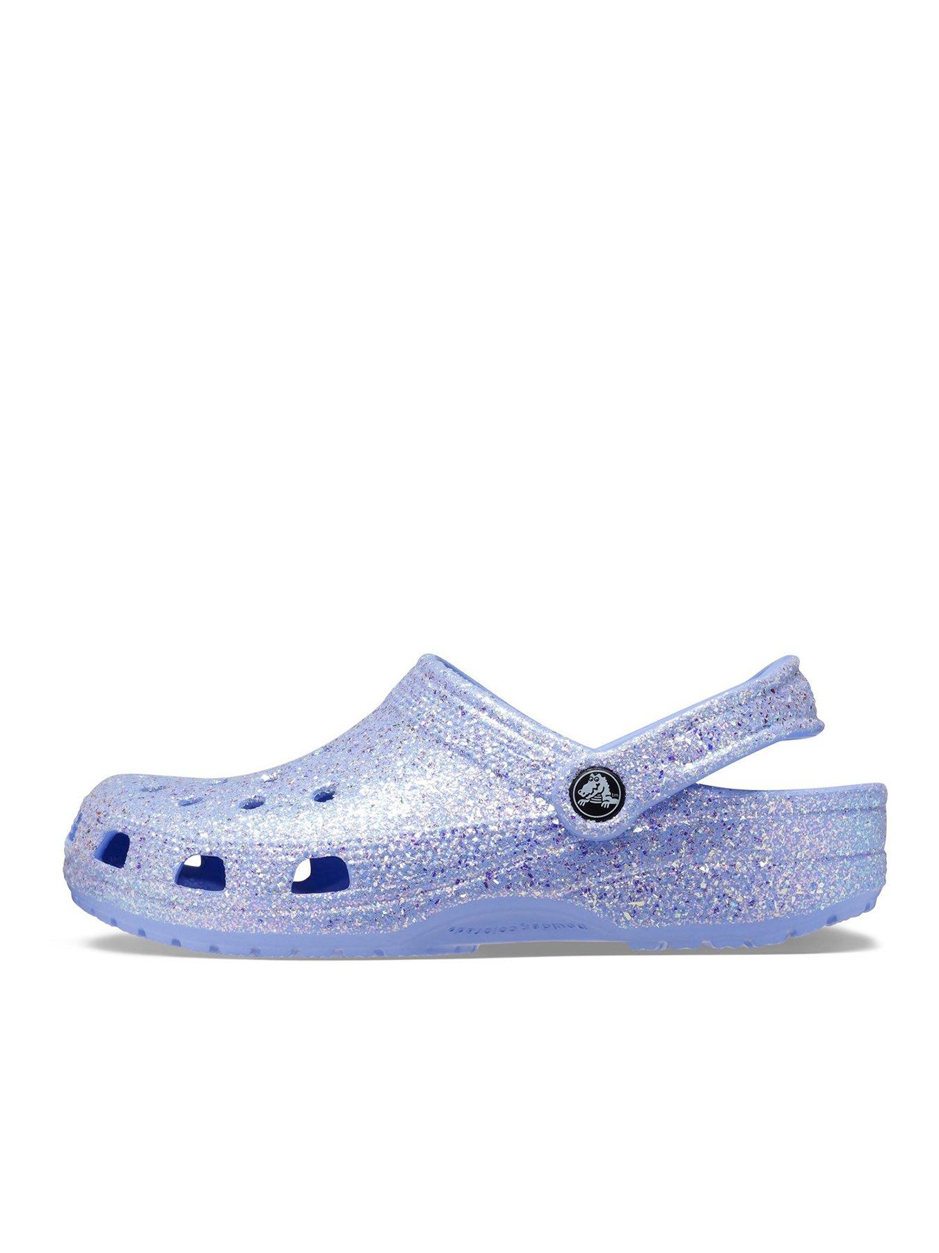 Purple on sale platform crocs