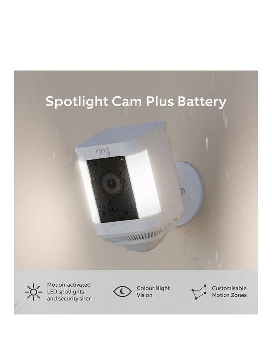 stillFront image of ring-spotlight-cam-plus-battery-white