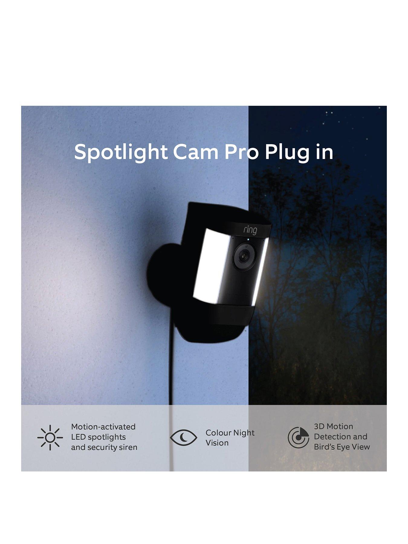 Plug in clearance ring camera