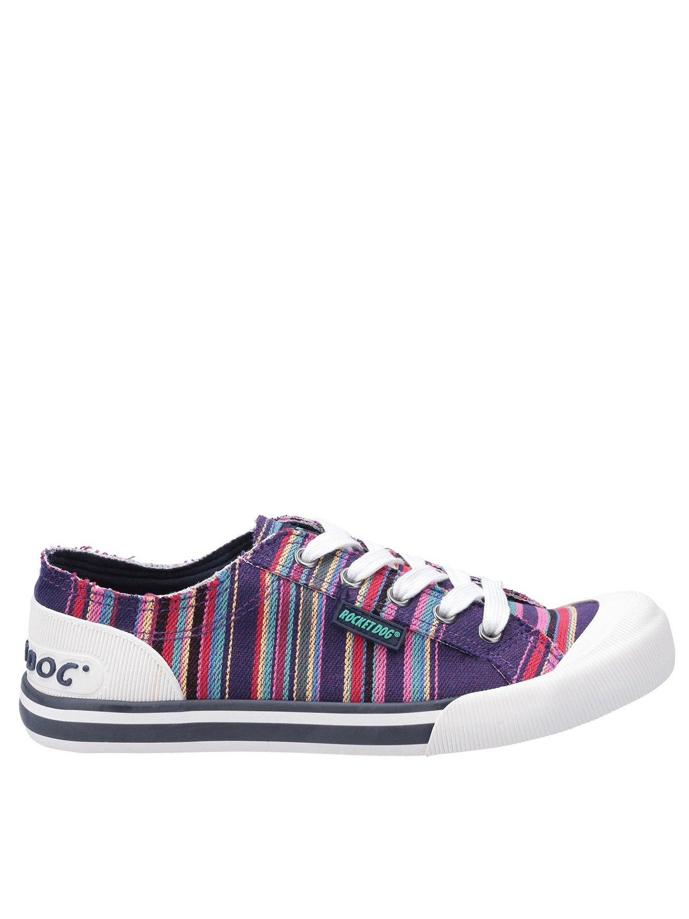 Image 1 of 5 of Rocket Dog Jazzin Plimsolls - Black