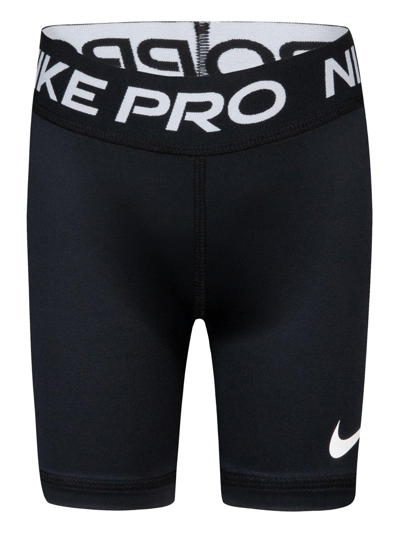 Nike Kids Girls Nike Pro Shorts - Black