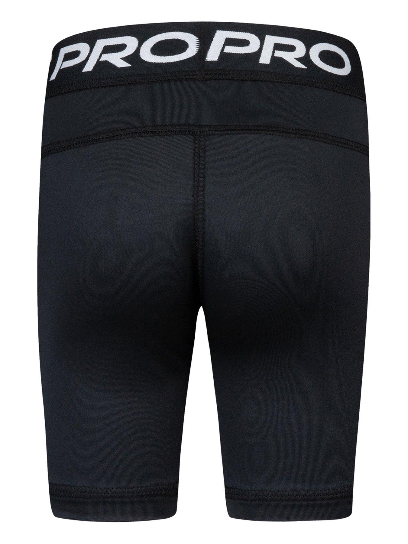 Image 2 of 4 of Nike Kids Girls Pro Shorts - Black
