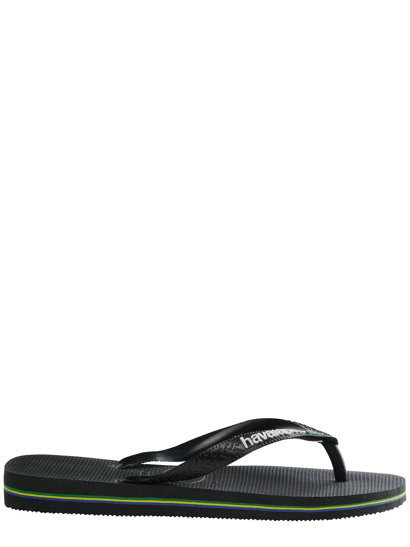  image of havaianas-mens-brasil-logo-flip-flop-black