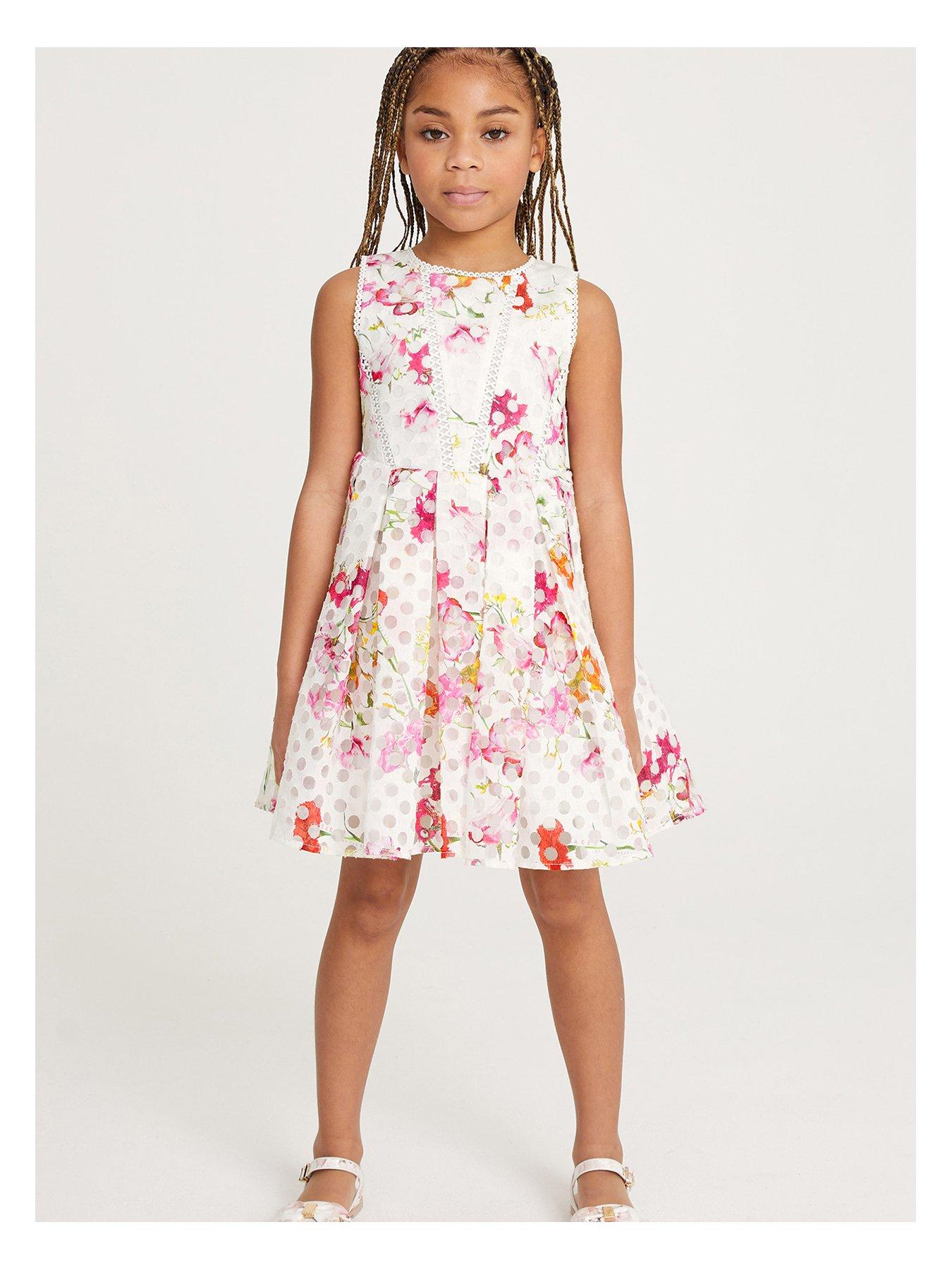 Baker By Ted Baker Older Girls Burnout Spot Dress