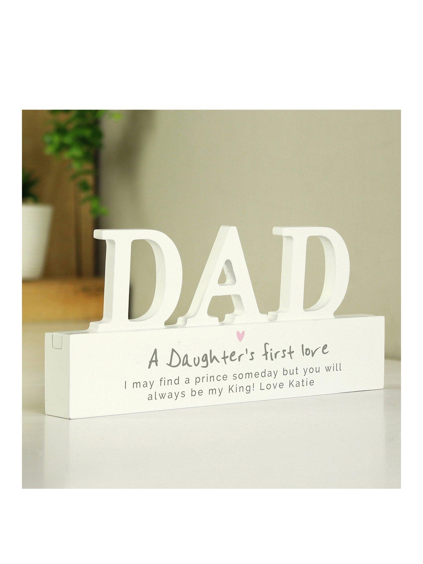 undefined Personalised Wooden Dad Ornament