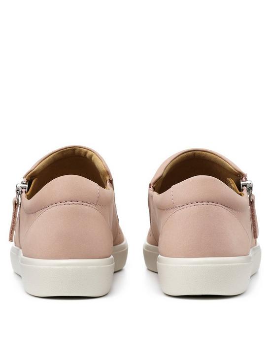 stillFront image of hotter-daisy-wide-fitting-nubuck-deck-shoes-blush