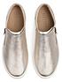  image of hotter-daisy-leather-casual-deck-shoes-soft-gold
