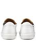  image of hotter-daisy-leather-casual-deck-shoes-white