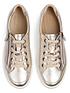  image of hotter-chase-ii-leather-deck-shoes-soft-gold