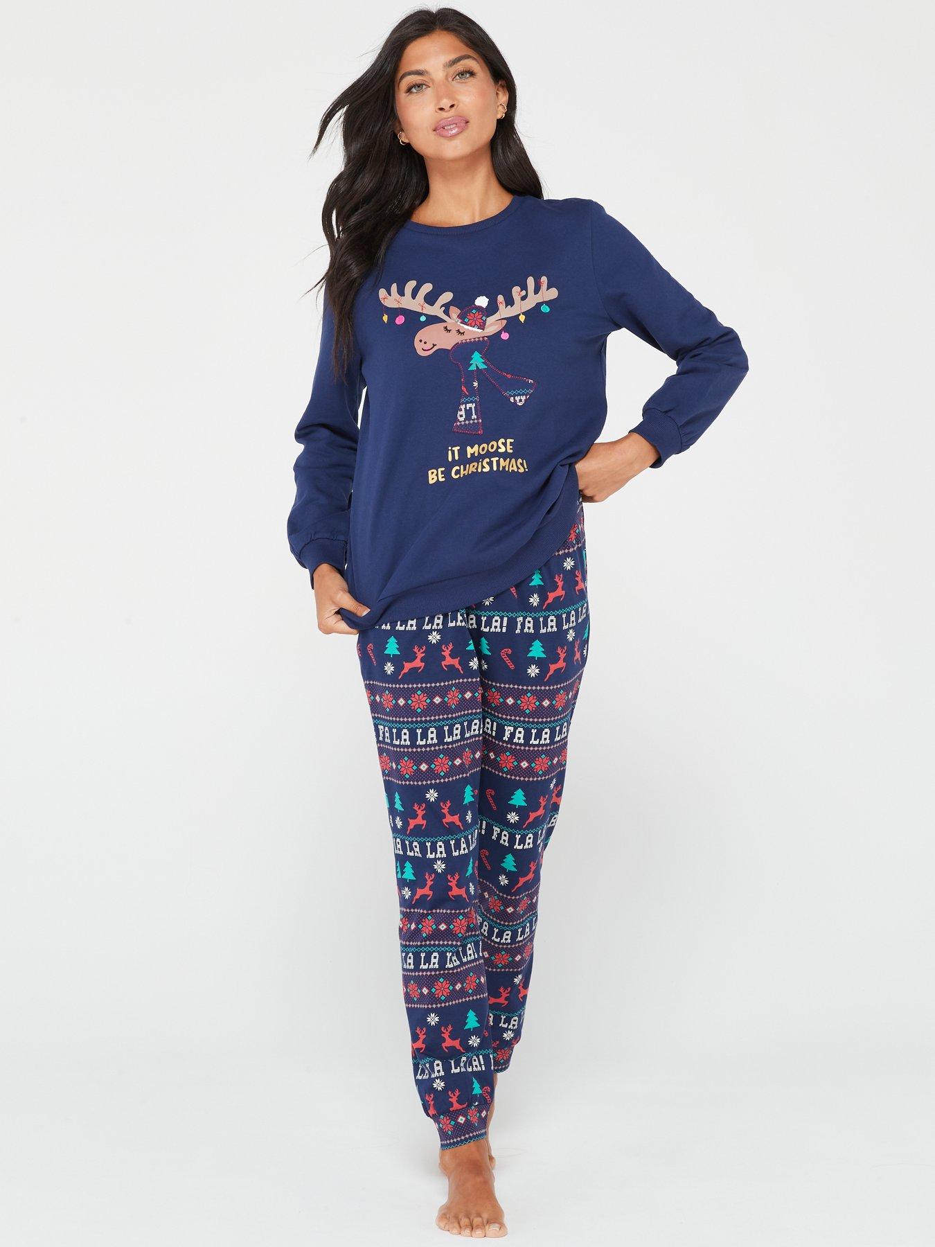 Ladies discount xmas pyjamas