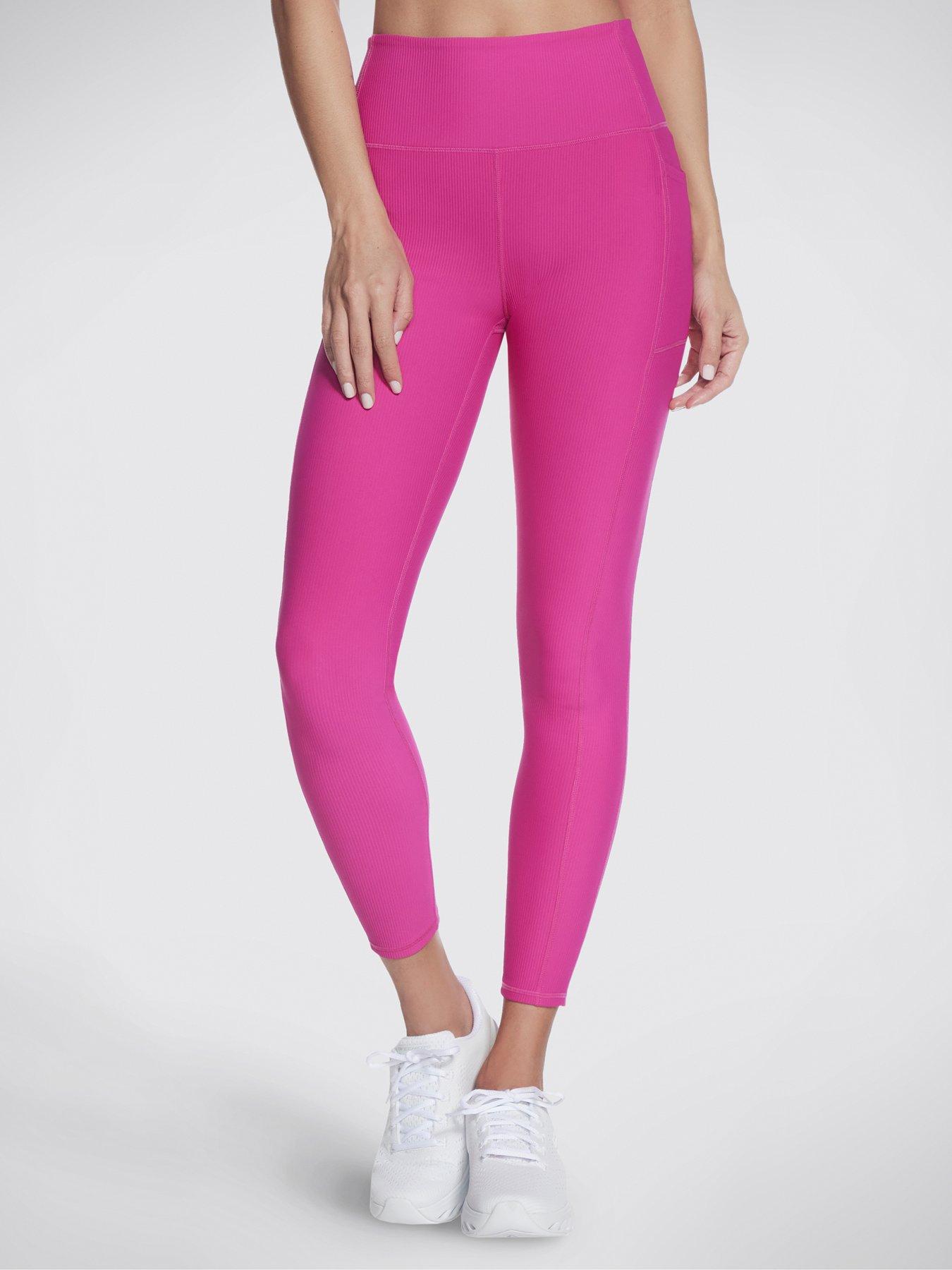 Skechers Goflex Rib Fl High Waist Legging - Very Berry