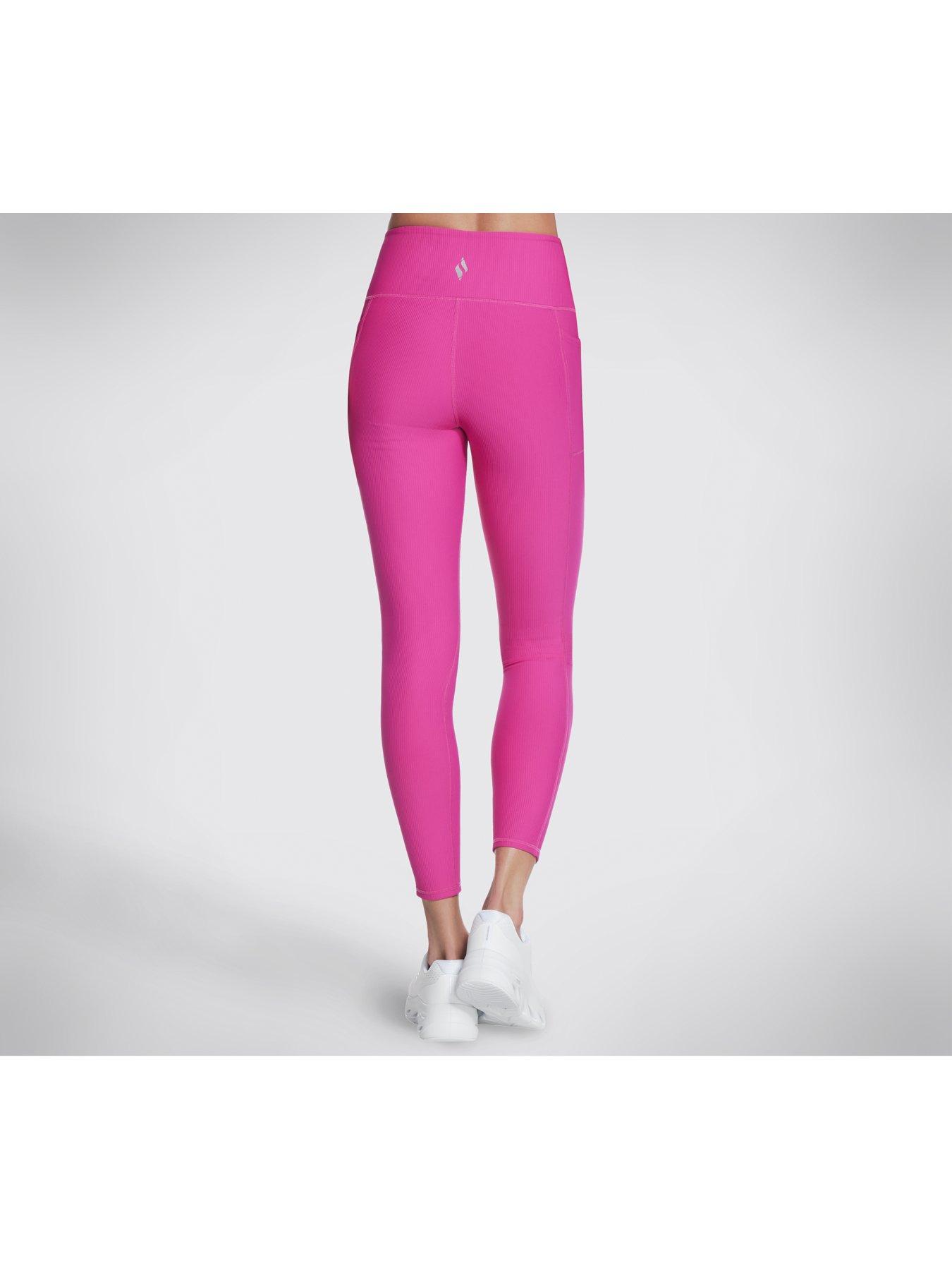 Skechers Goflex Rib Fl High Waist Legging - Very Berry