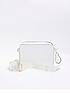  image of river-island-embossed-boxy-bag-white