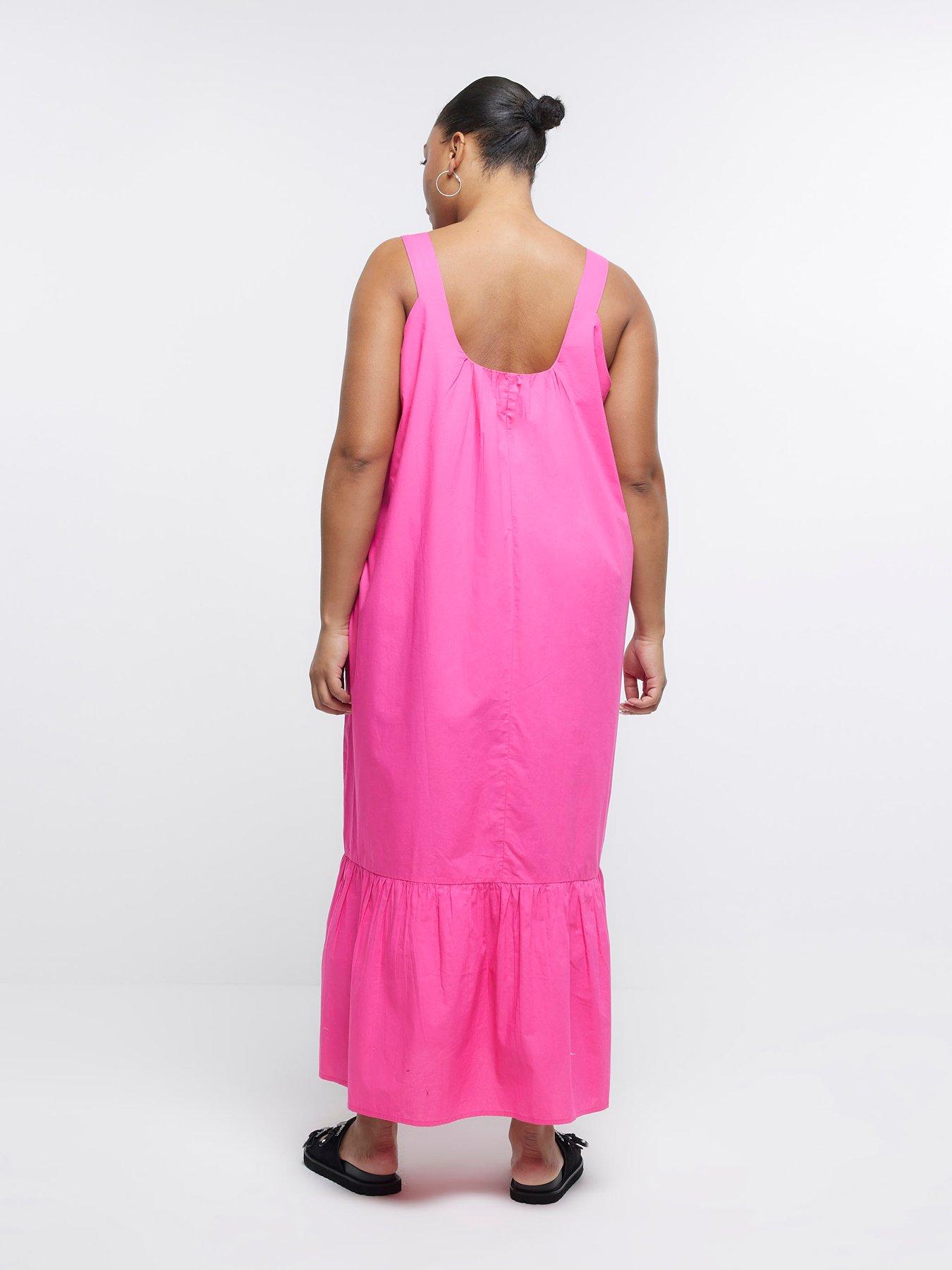 stillFront image of ri-plus-plus-midi-slip-dress