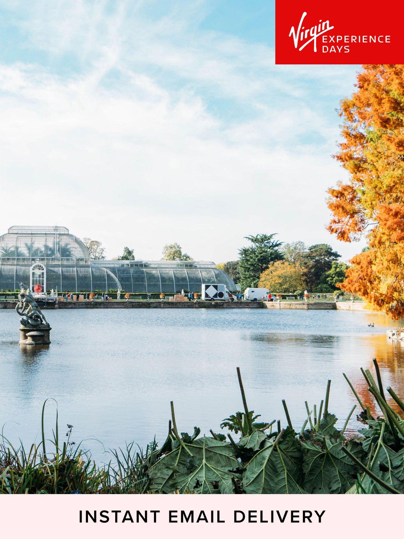 visit to kew gardens with cream tea for two