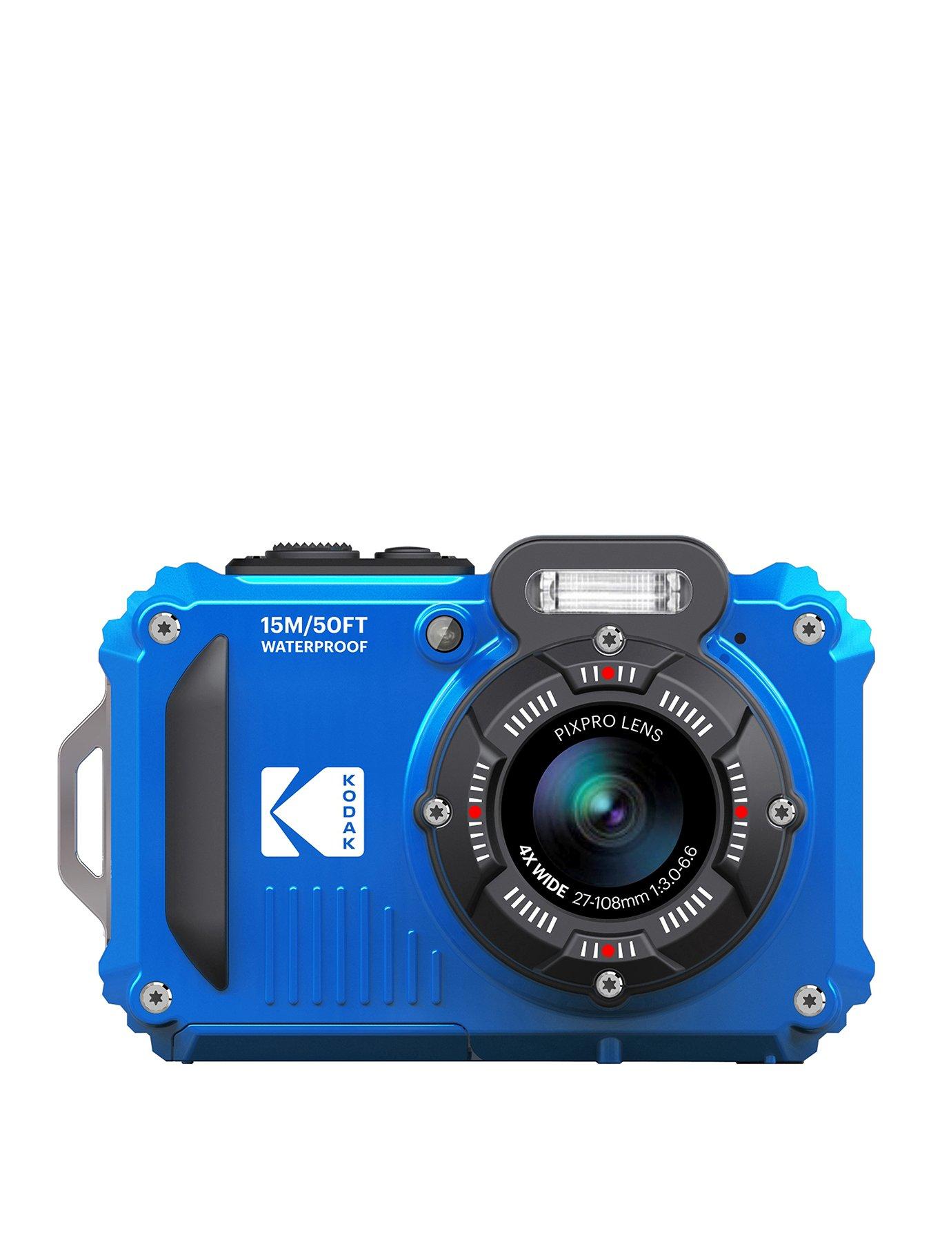Kodak PIXPRO WPZ2 16MP 4x Zoom Tough Compact Camera - Blue