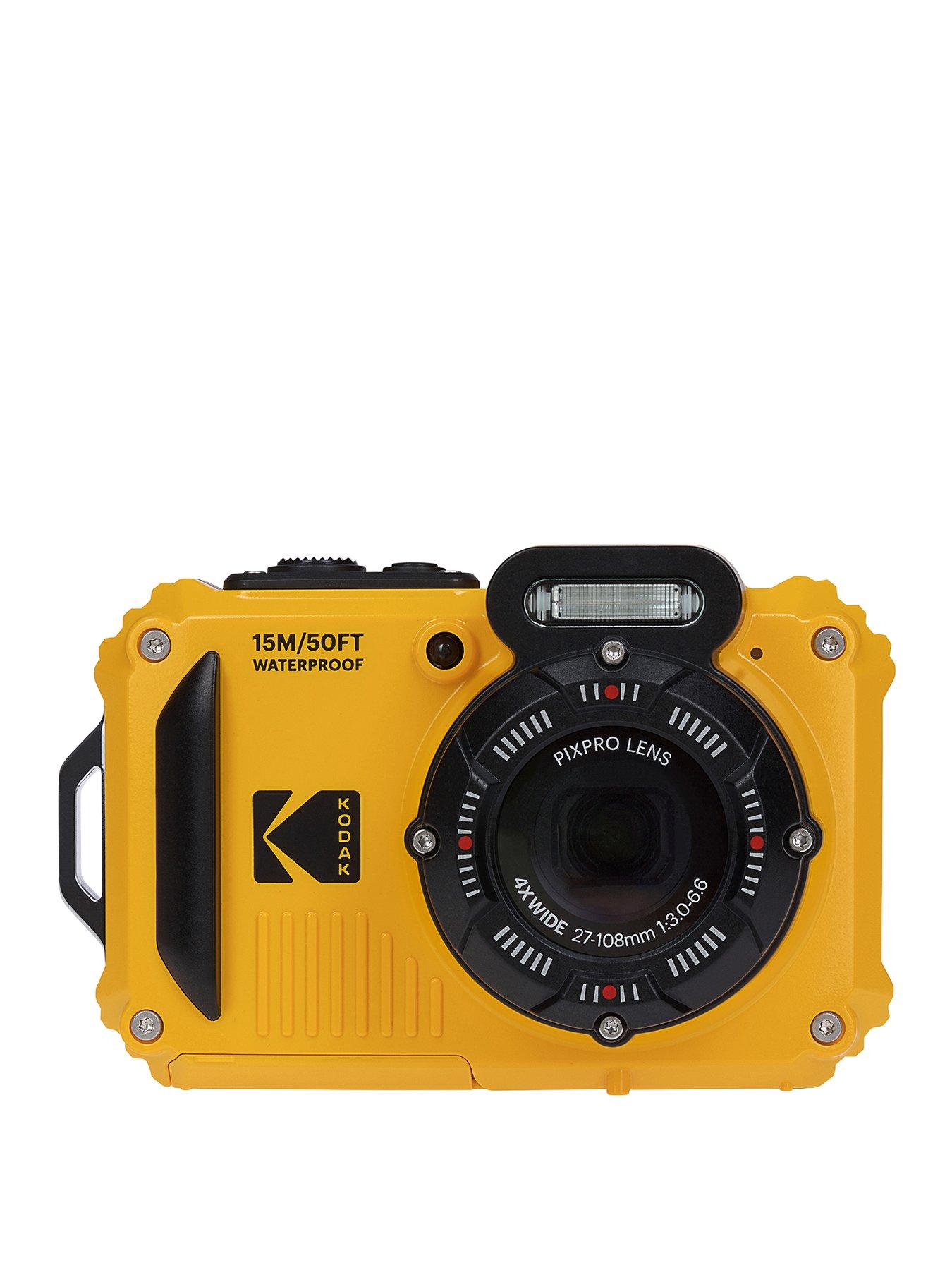 Kodak PIXPRO WPZ2 16MP 4x Zoom Tough Compact Camera - Yellow