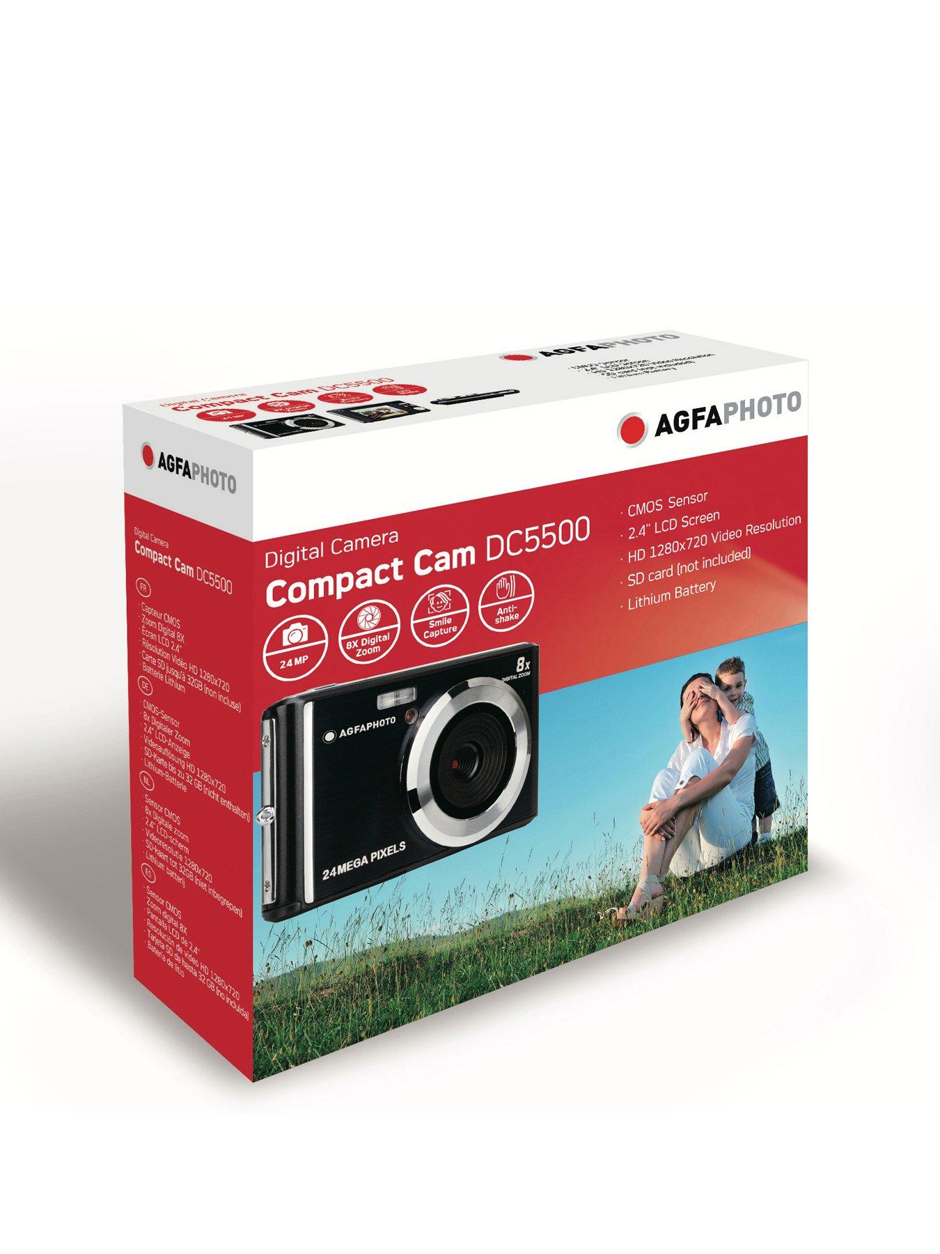  image of agfa-photo-realishot-dc5500-compact-digital-camera-black