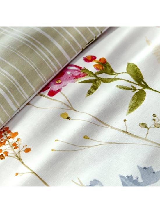 back image of dreams-drapes-spring-glade-floral-duvet-cover-set