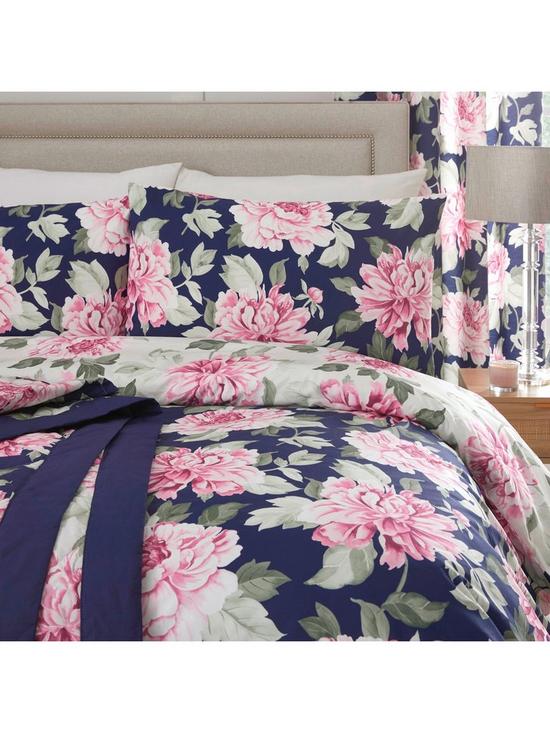 back image of dreams-drapes-kirsten-floral-duvet-cover-set