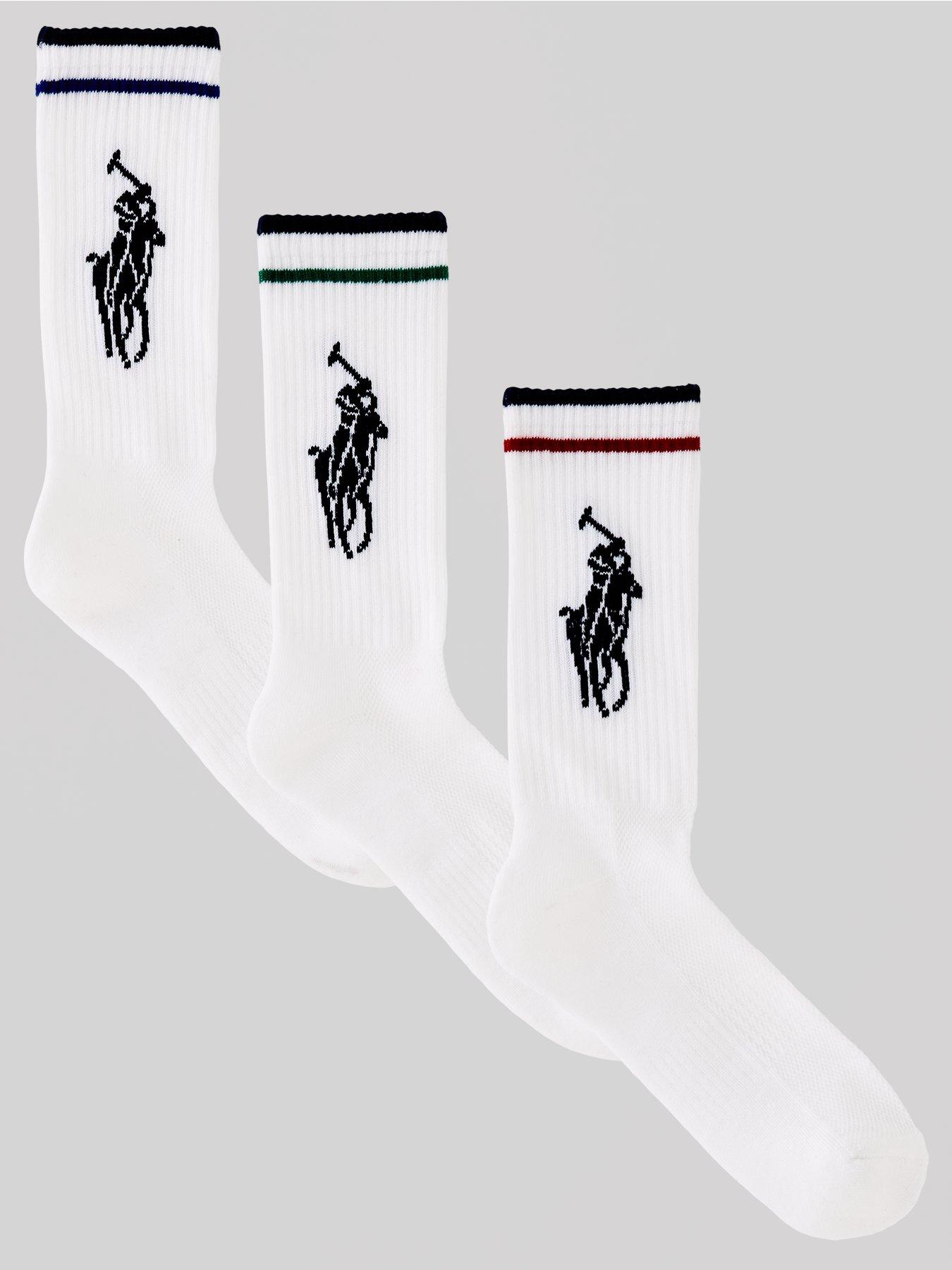  image of polo-ralph-lauren-3-pack-sock-white