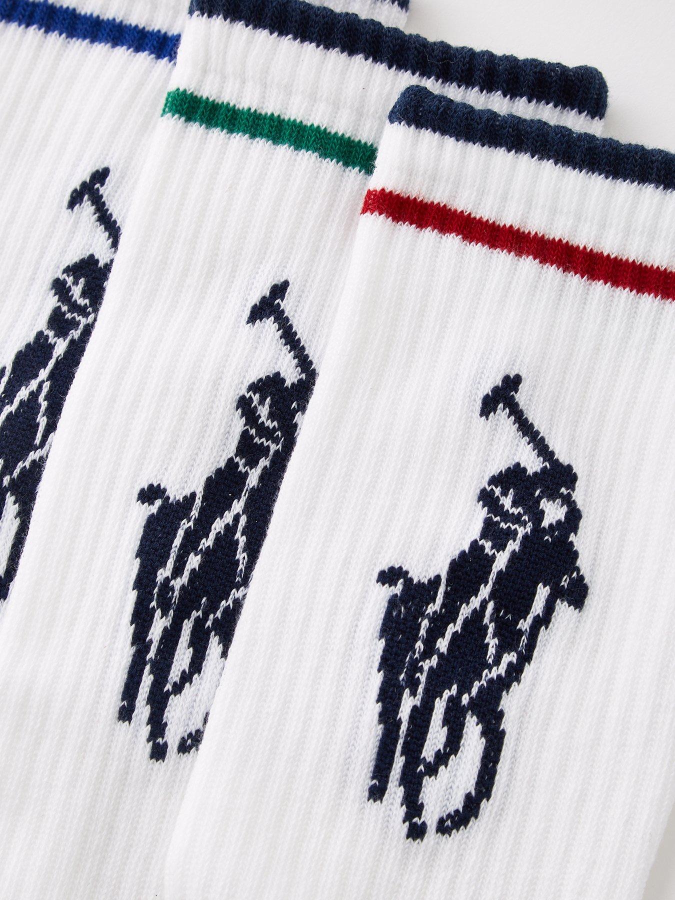  image of polo-ralph-lauren-3-pack-sock-white