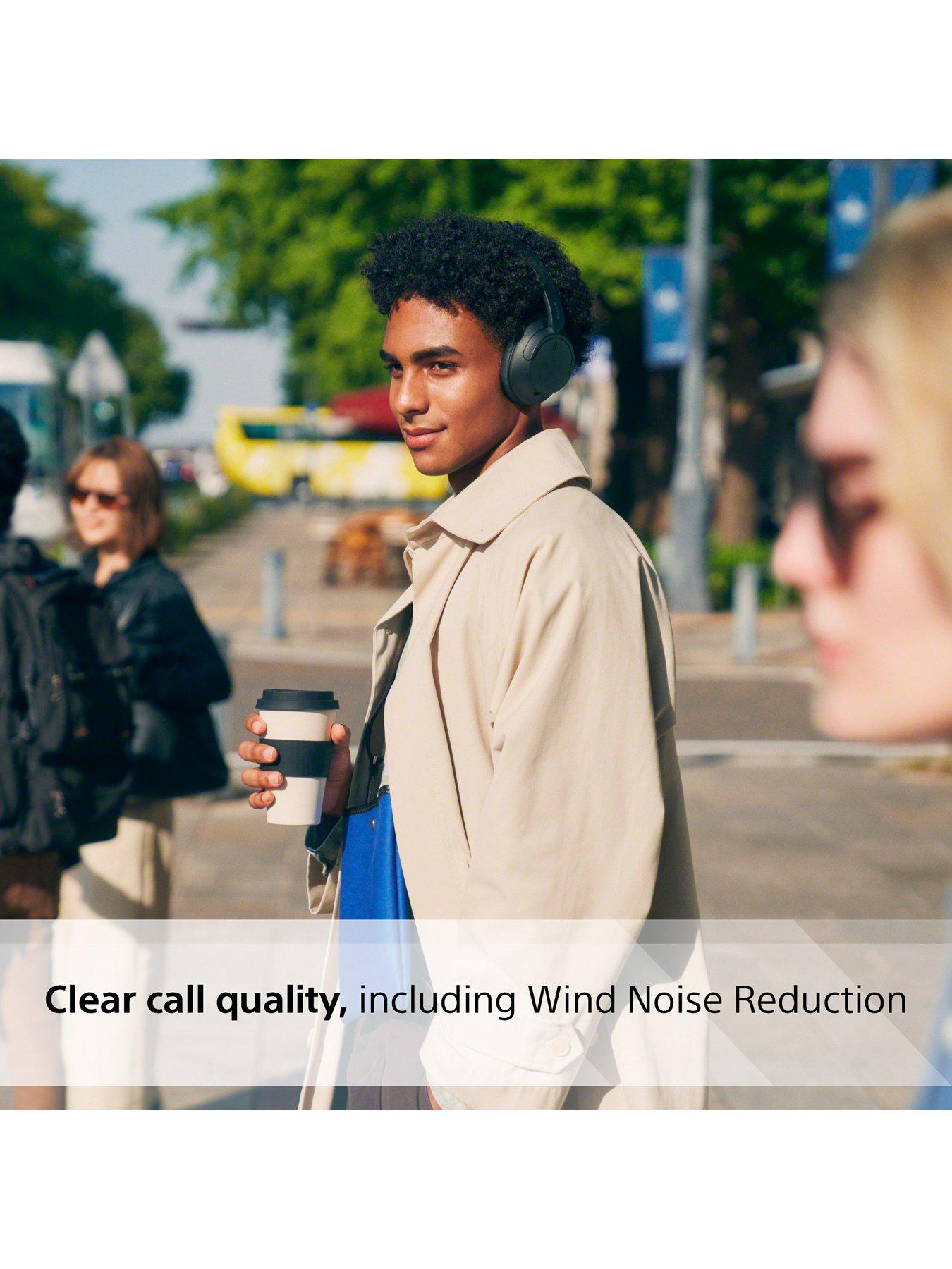 Image 7 of 8 of Sony WH-CH720N Noise-Cancelling Wireless Bluetooth Headphones - Up to 35 hours battery life and Quick Charge - Black