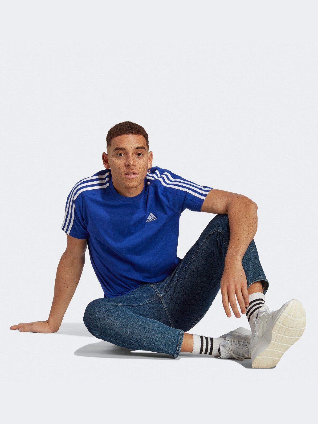 adidas, Essentials 3-Stripes T-Shirt Mens