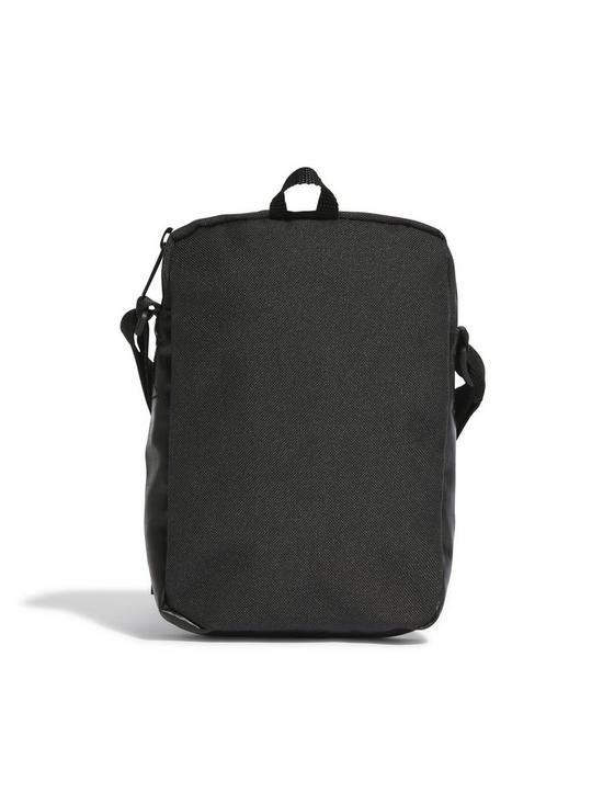 back image of adidas-mens-organizer-bag-blackwhite
