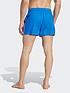  image of adidas-3-stripe-swim-shorts-blue