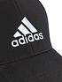  image of adidas-unisex-baseball-cap-blackwhite