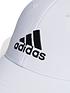  image of adidas-baseball-cap-whiteblack