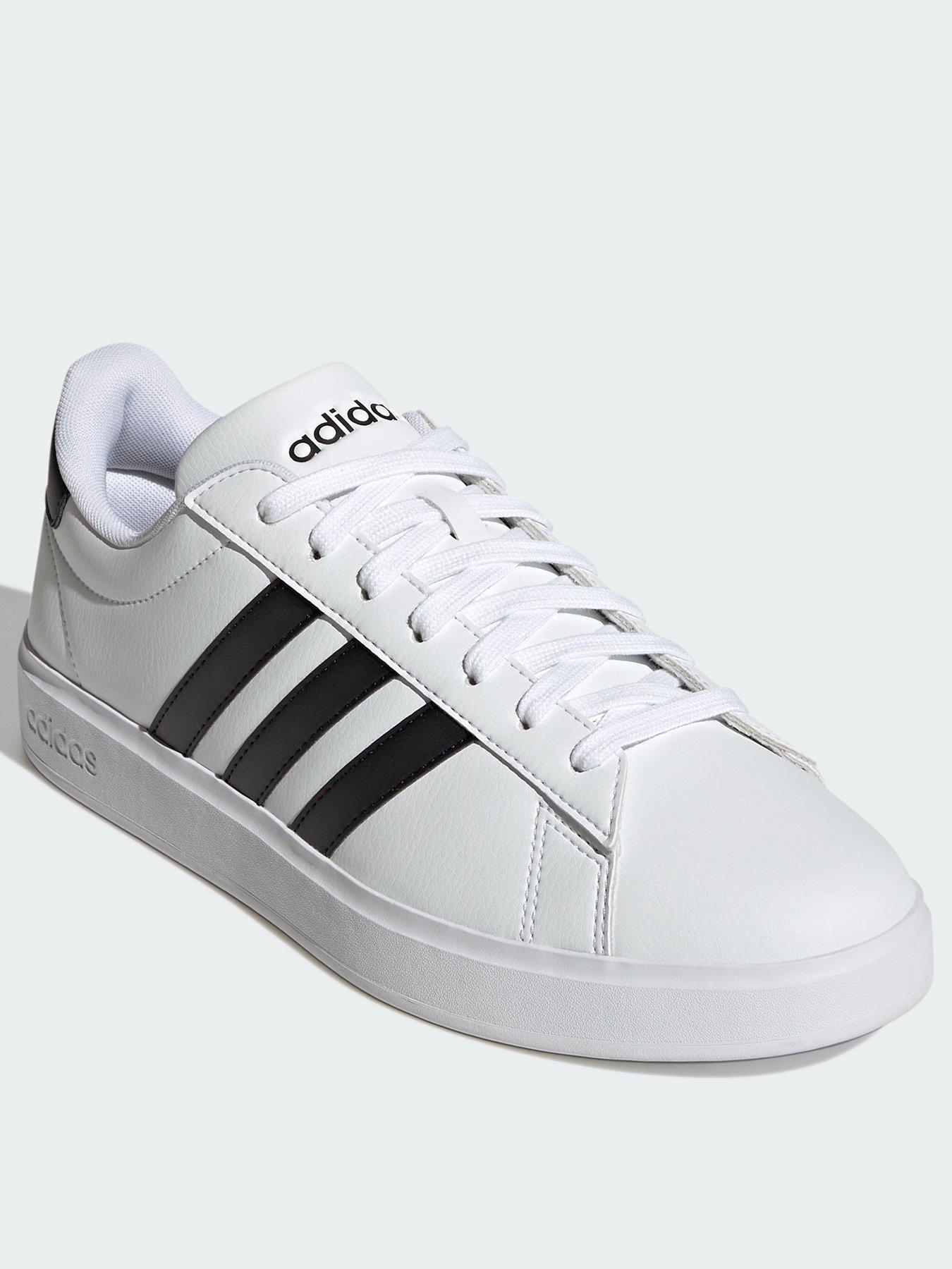 adidas Sportswear Mens Grand Court Trainers White/Black