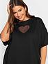 image of yours-heart-cut-out-tee-black