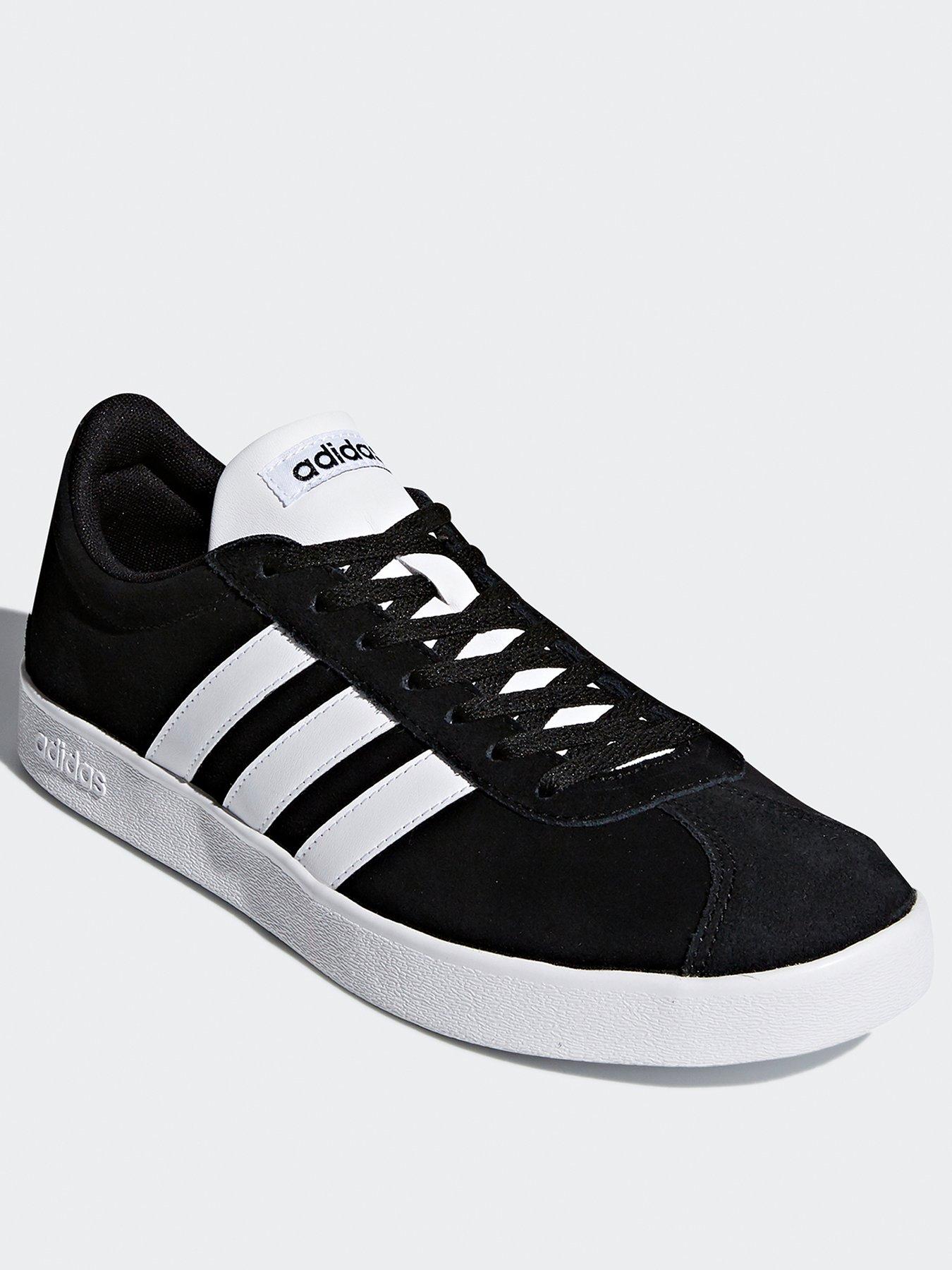 Adidas vl hot sale court black