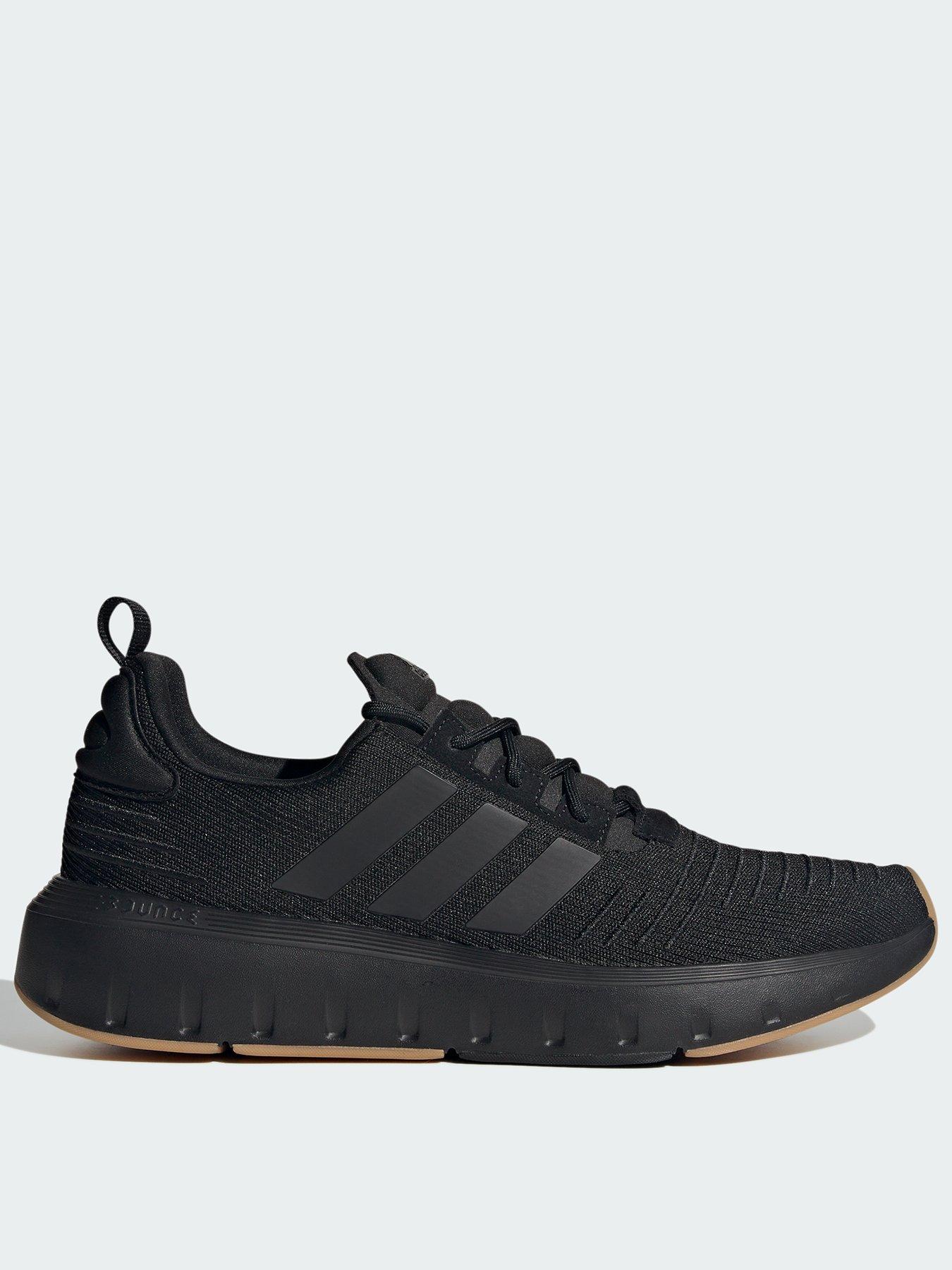 Men's adidas swift hotsell run black and white