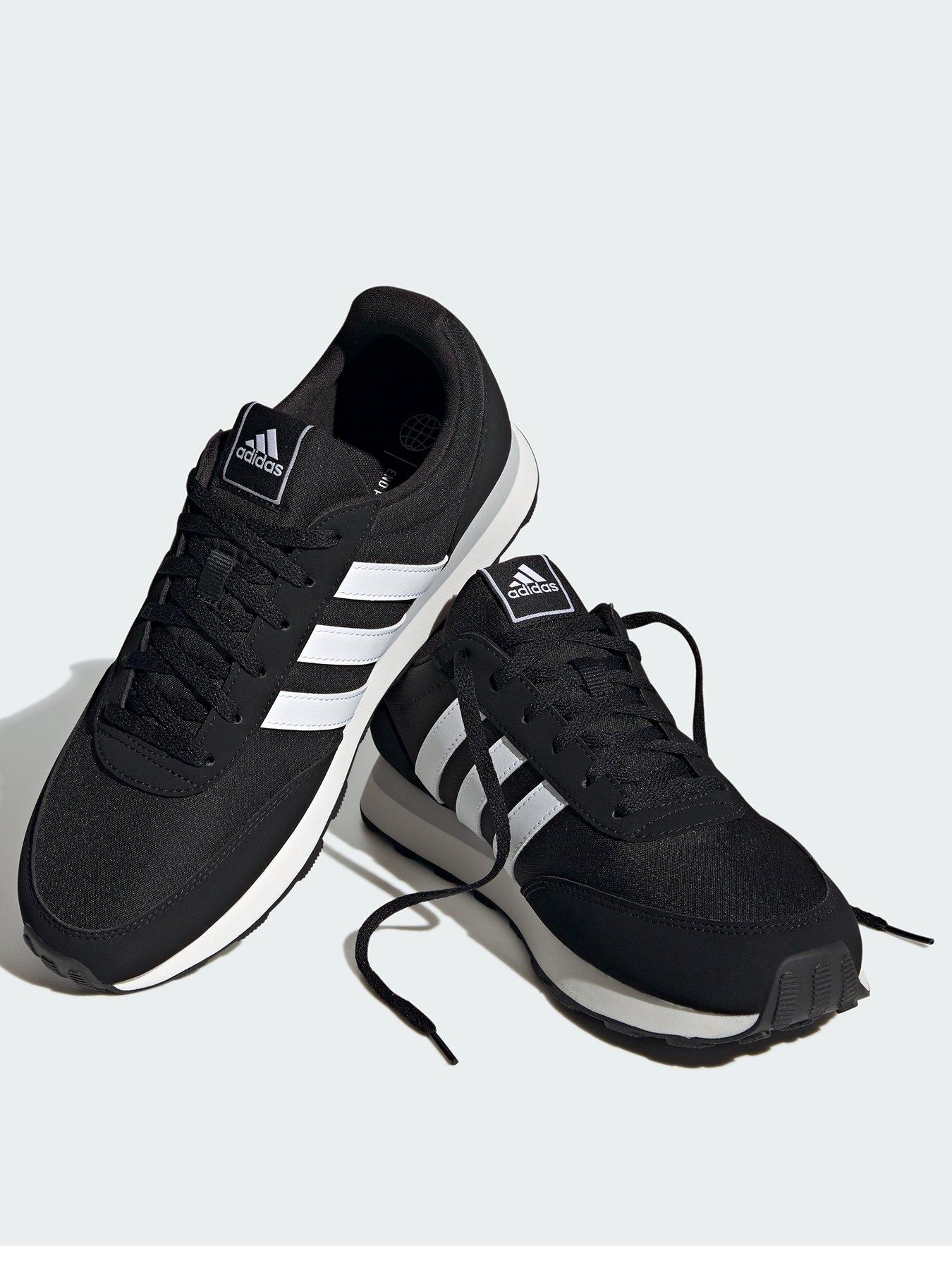 Black and white store adidas trainers mens