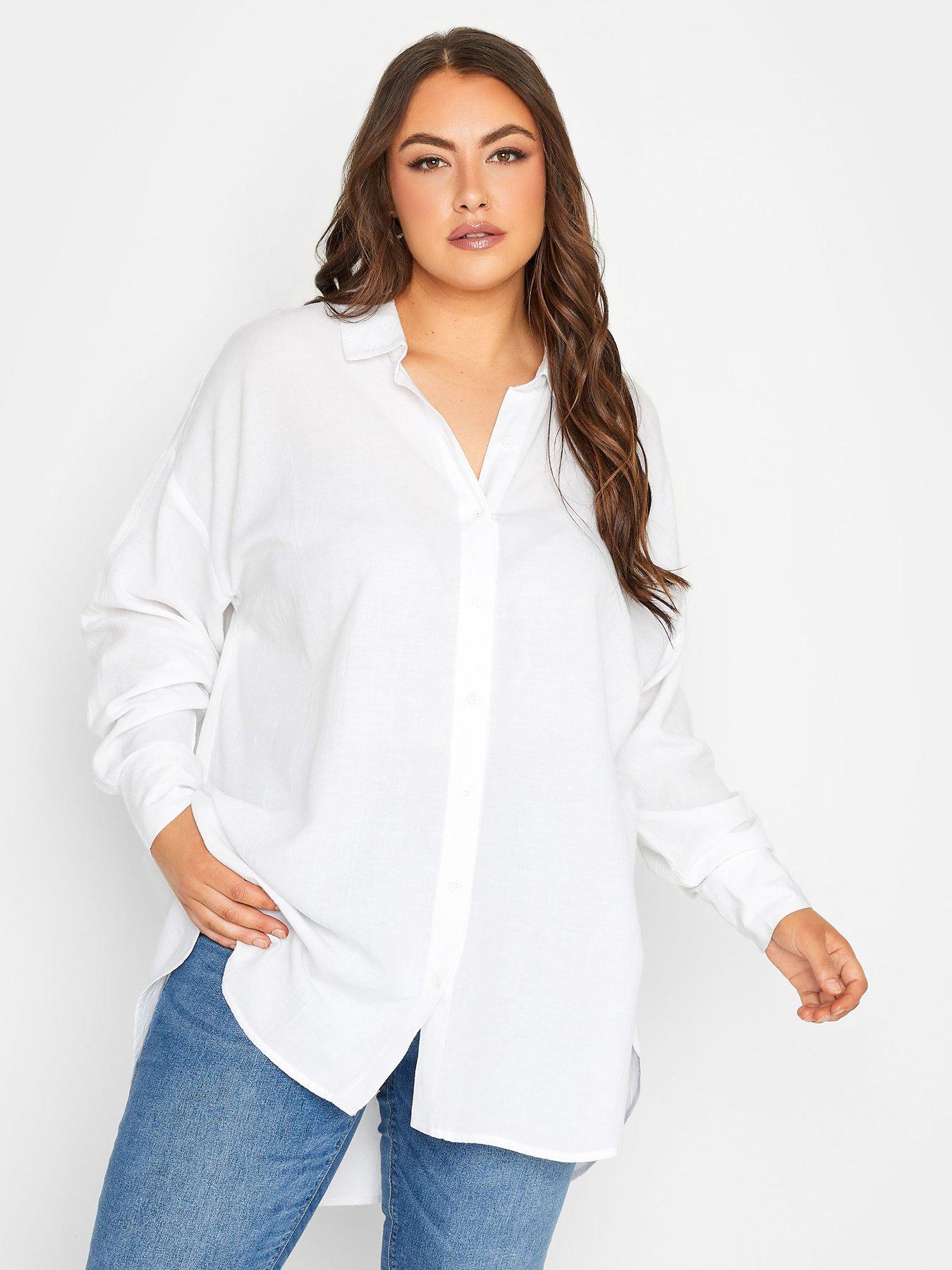  image of yours-linen-button-through-shirt--nbspwhite