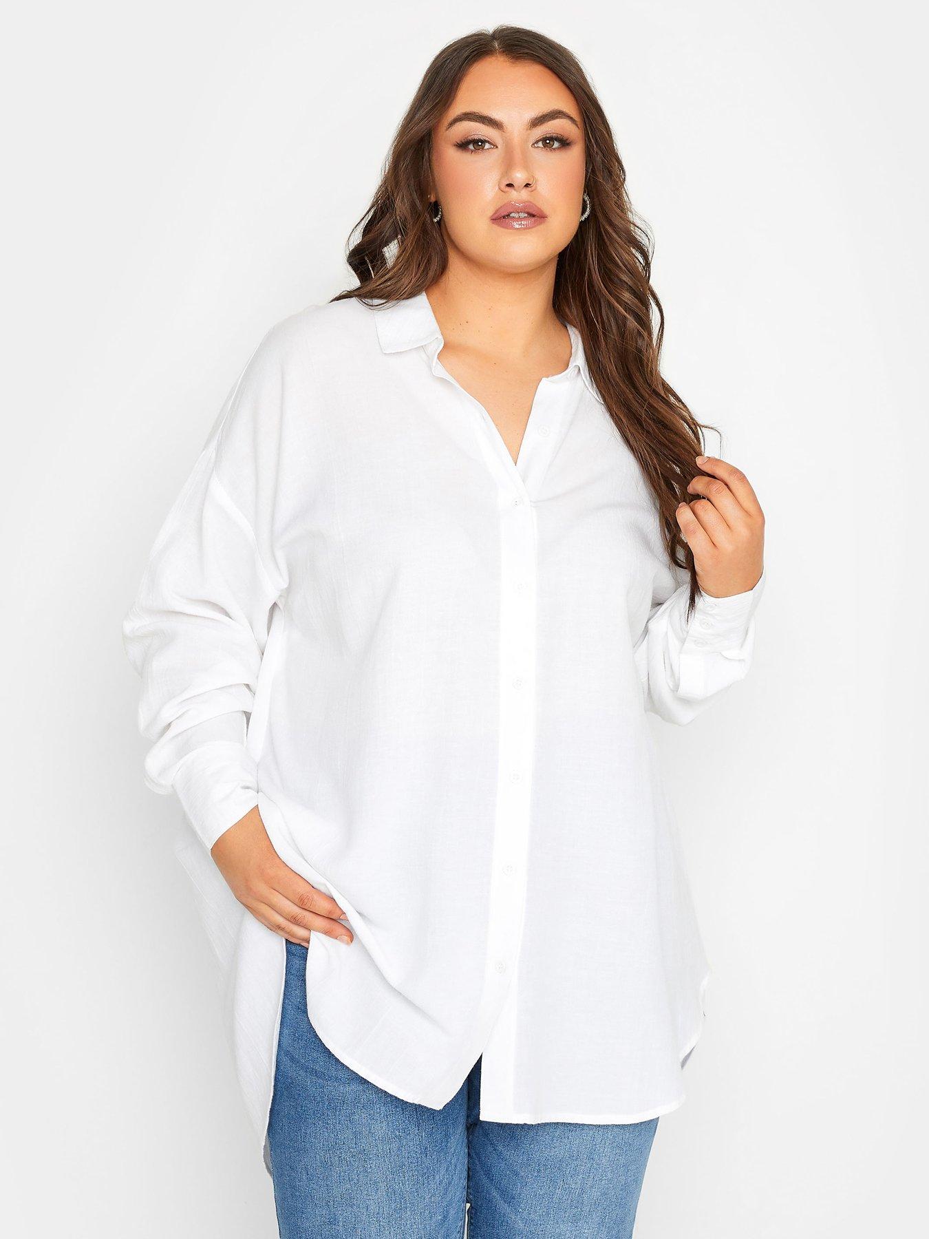  image of yours-linen-button-through-shirt--nbspwhite