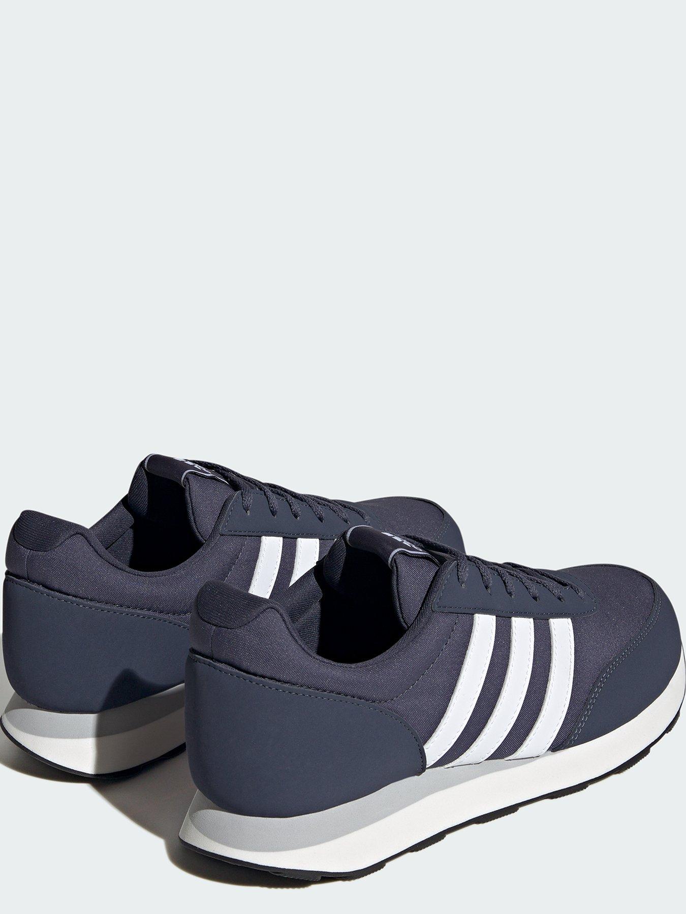 adidas Sportswear Mens Run 60s 3.0 Trainers - Navy/White | littlewoods.com